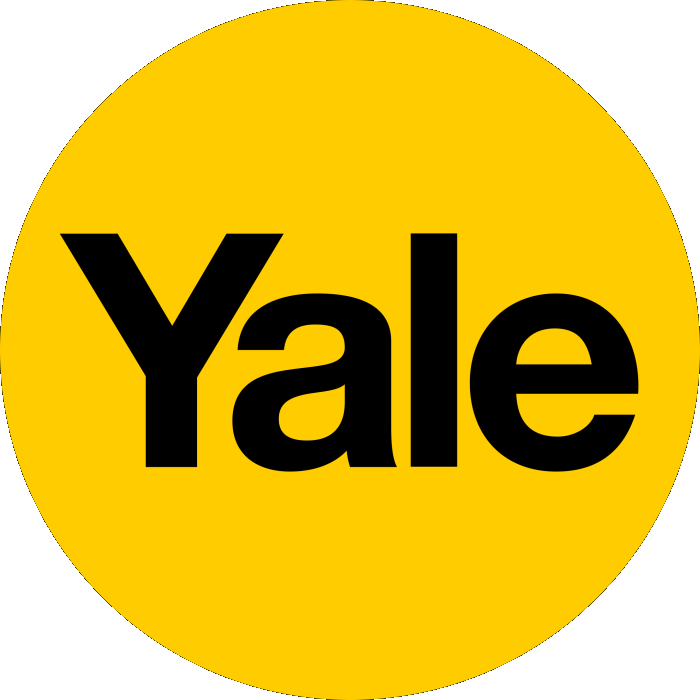 Yale logo bílé